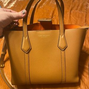Tory Burch Perry small triple-compartment tote bag